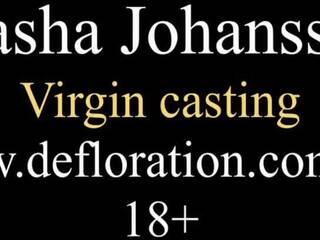 Masha Johansson Virgin’s First Casting on Camera: x rated video ae