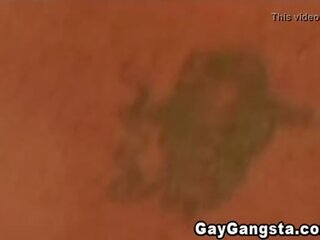 Homosexuell gangsta genießen anal ficken