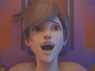 Tracer is Tickled in Dva's Arcade, Free dirty film 5b | xHamster