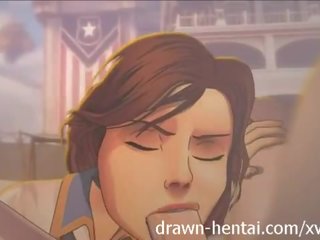 Bioshock infinite hentai - wake hore sex film šou od elizabeth