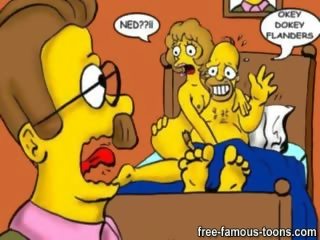 Homer simpson family sikiş clip