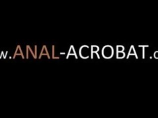 Tres anal chicas acrobats vibrating ano