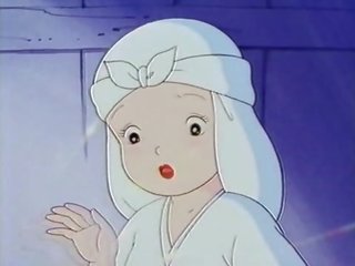 Alasti anime nunn võttes täiskasvanud klamber jaoks a esimene
